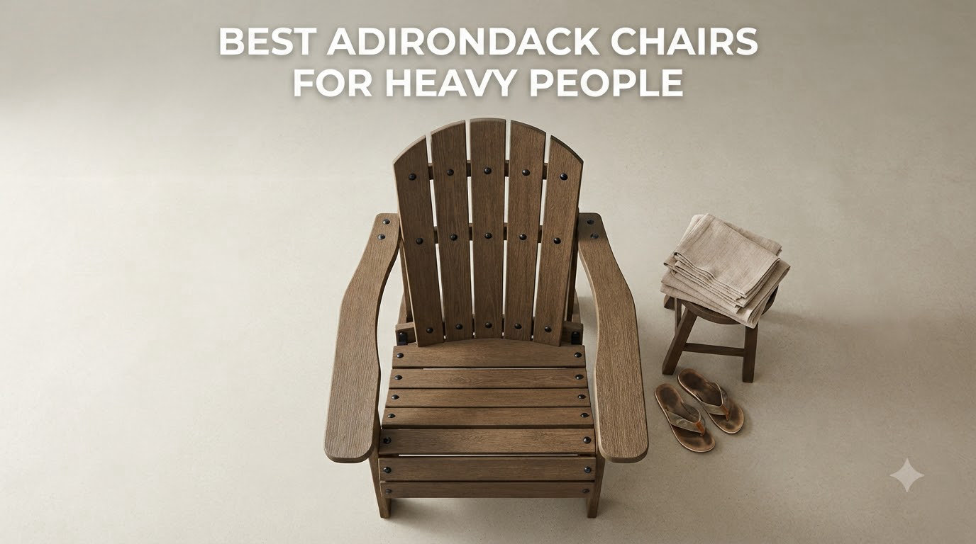 best adirondack chairs for heavy people