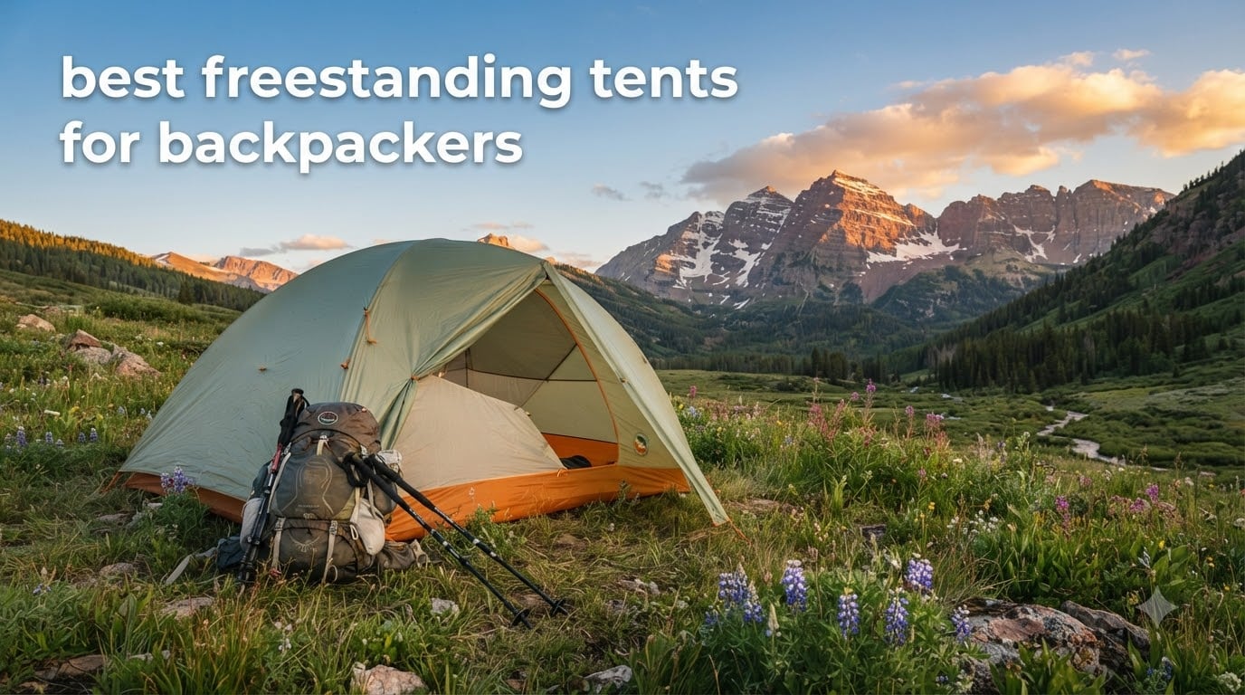 best freestanding tents for backpackers