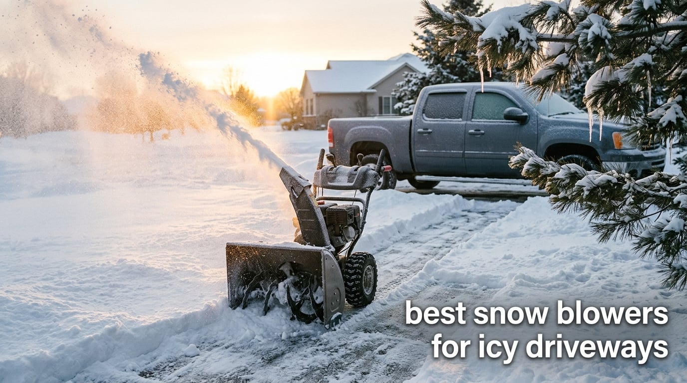 best snow blowers for icy driveways