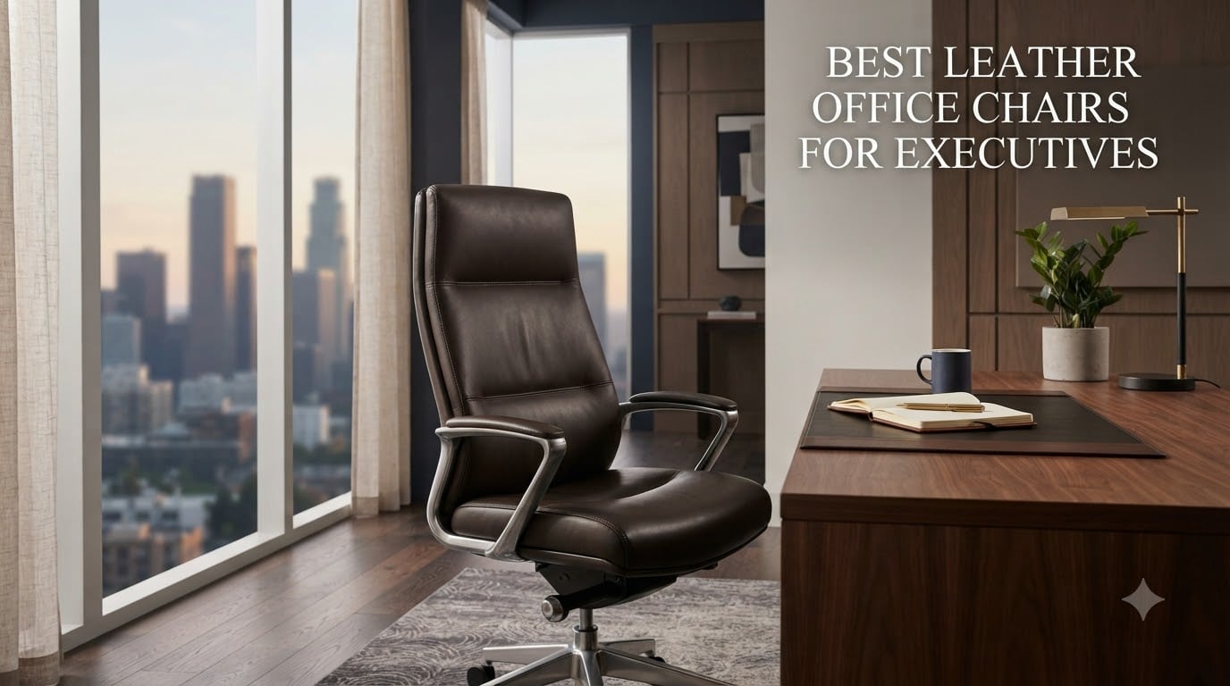 best leather office chairs for executives