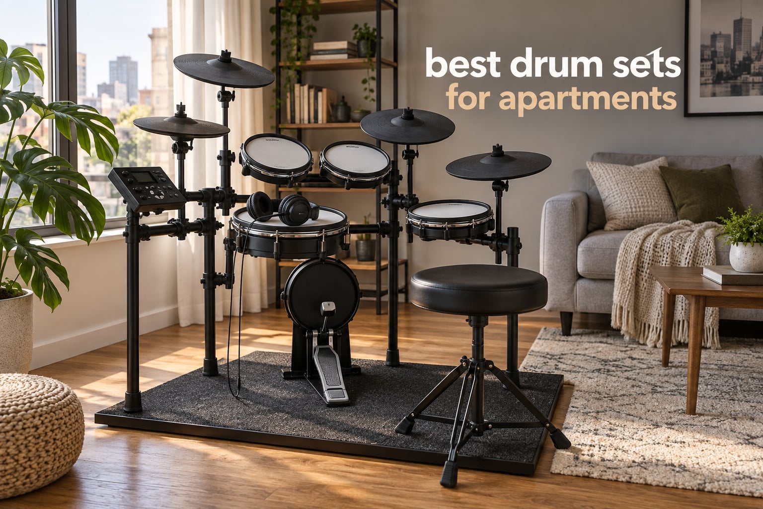 best drum sets for apartments