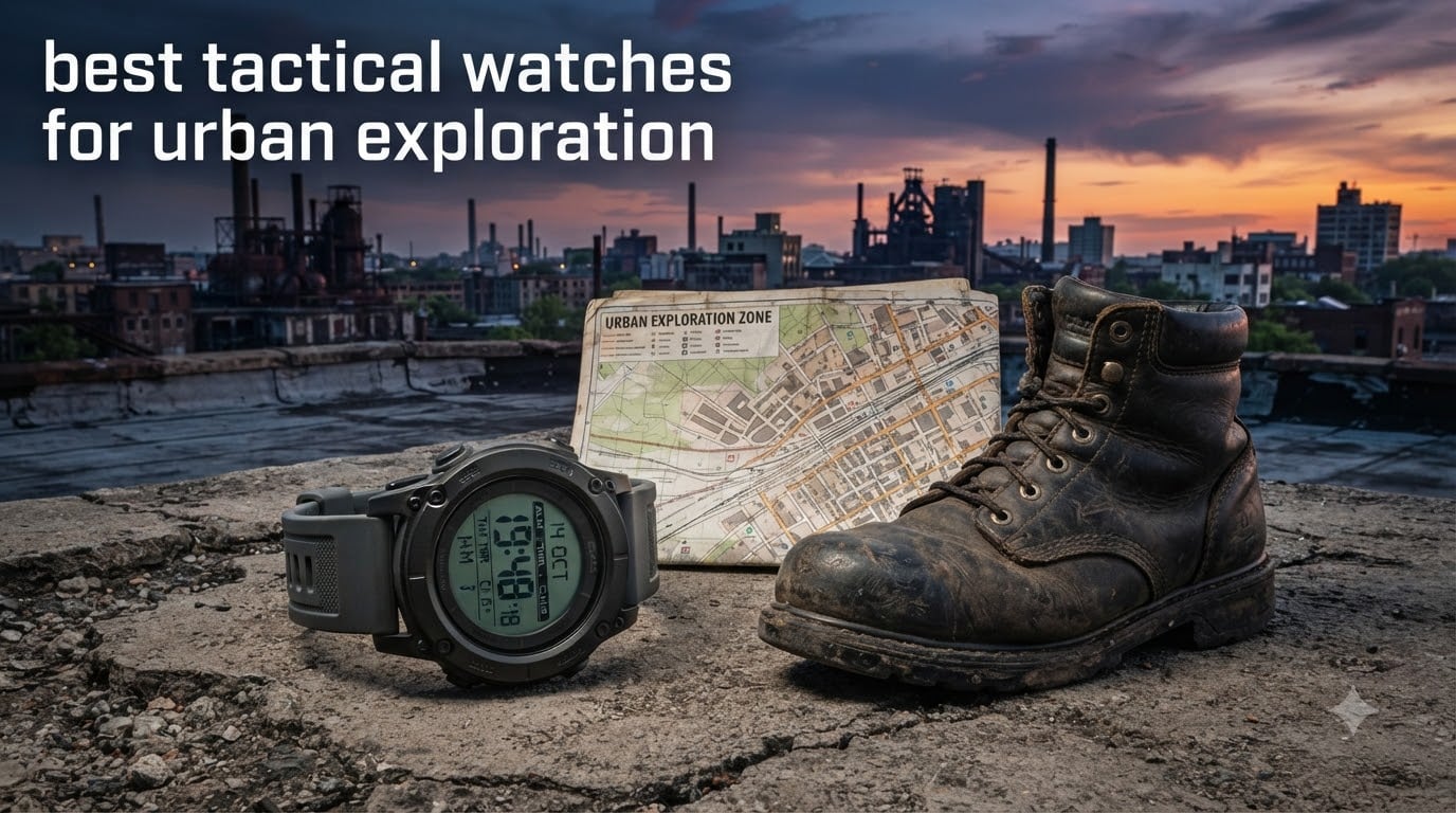 best tactical watches for urban exploration