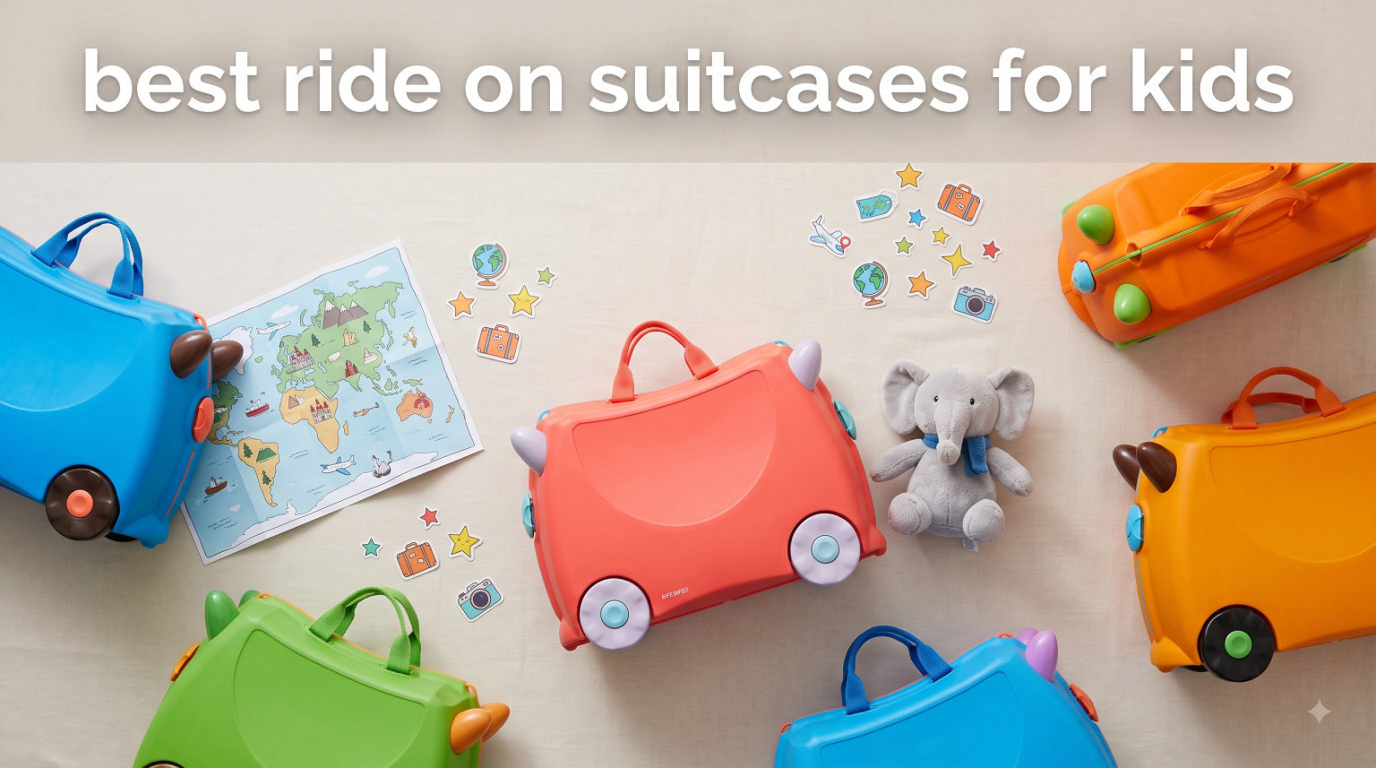 best ride on suitcases for kids