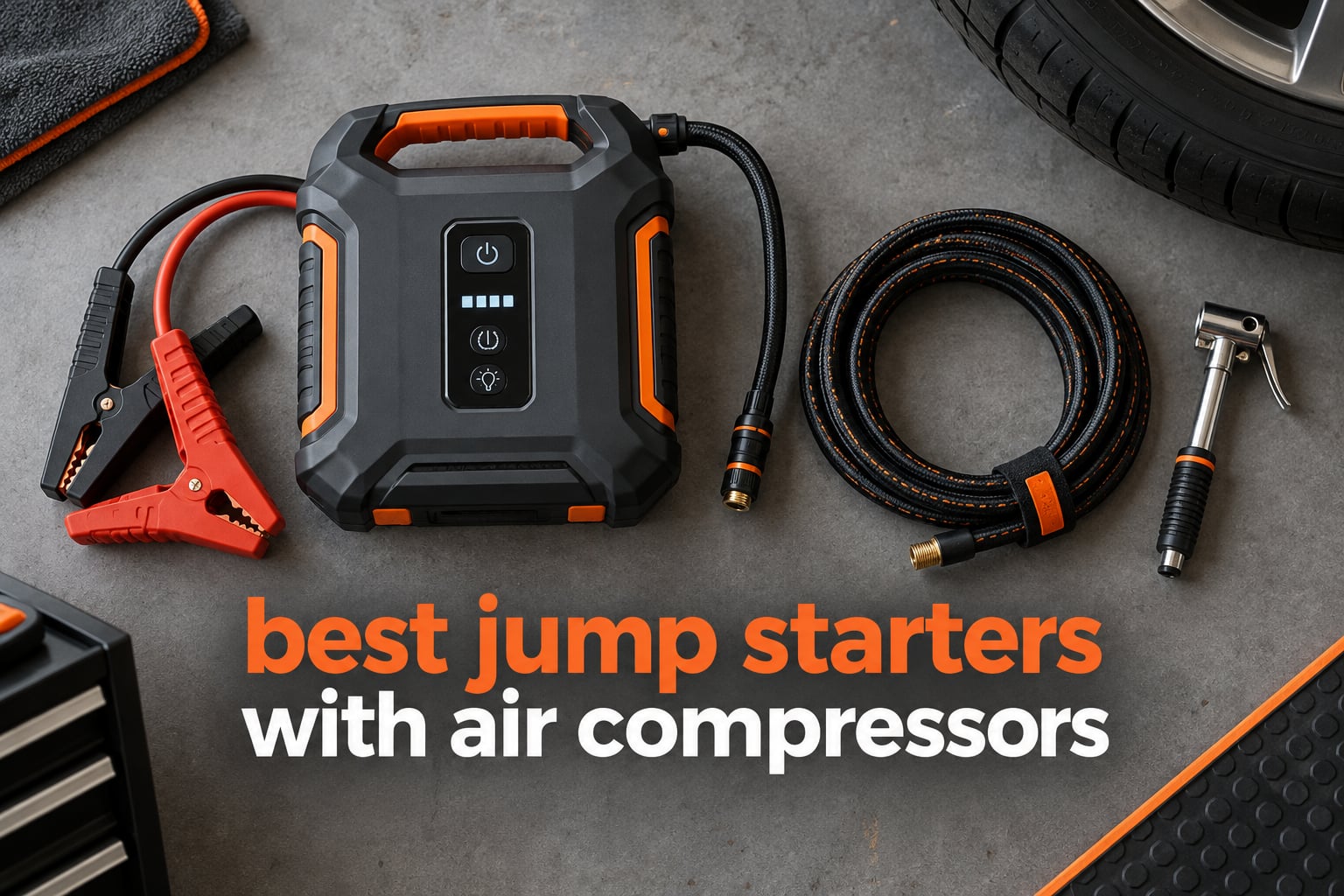best jump starters with air compressors