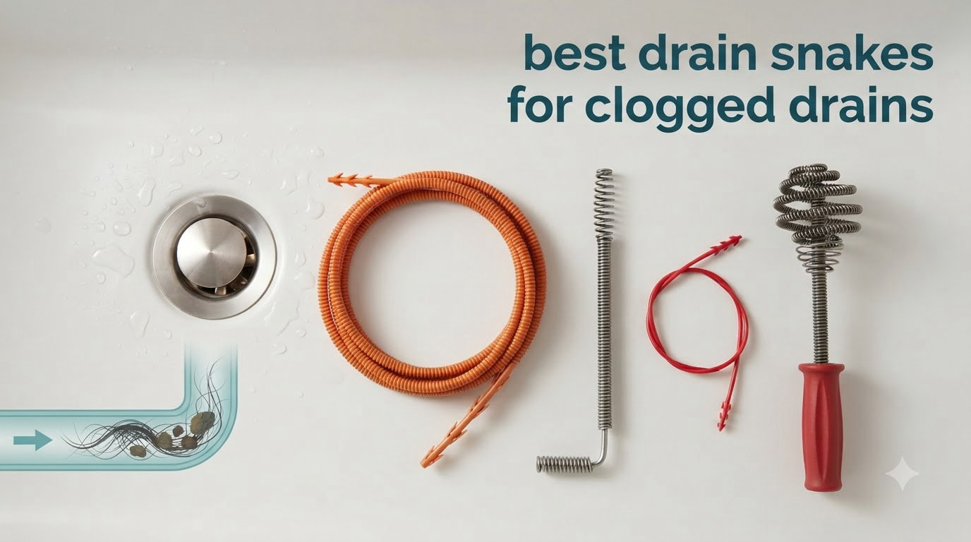 best drain snakes for clogged drains