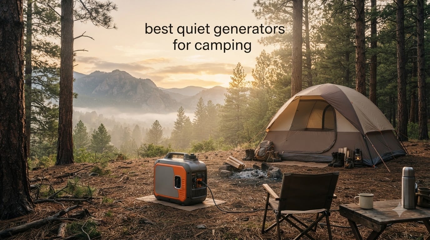 best quiet generators for camping