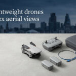 best lightweight drones for urbex aerial views