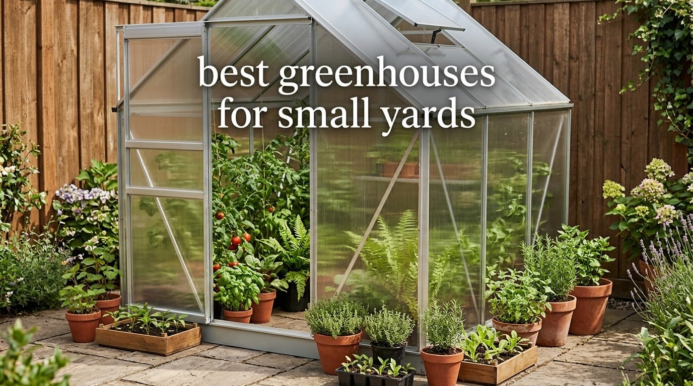 best greenhouses for small yards