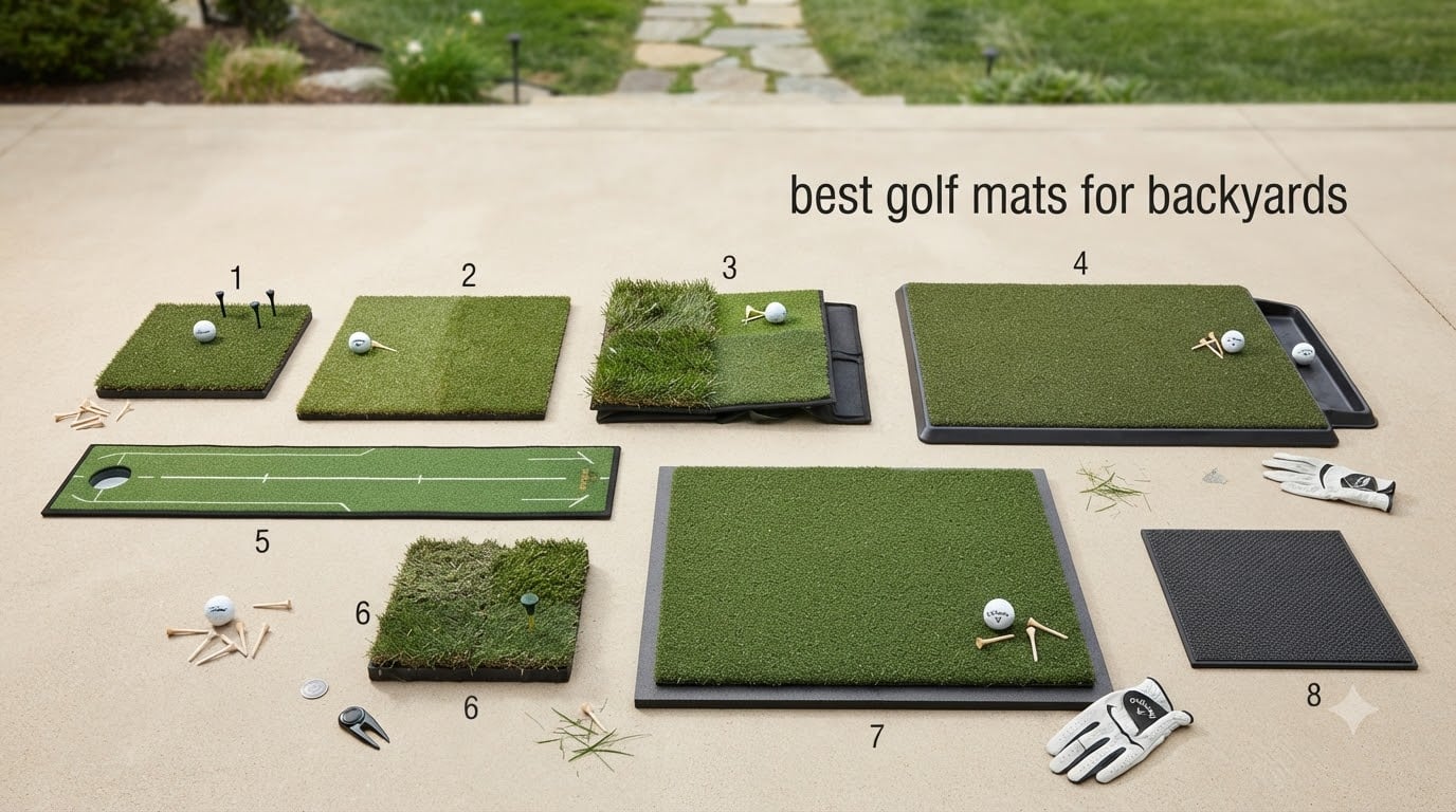 best golf mats for backyards
