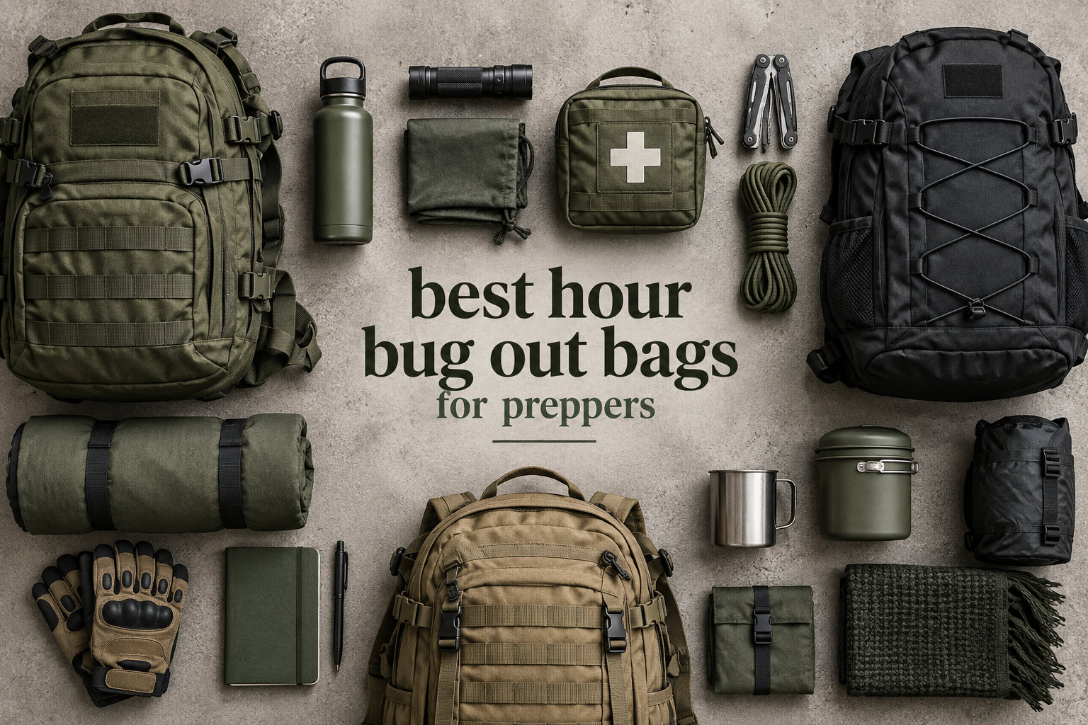 best hour bug out bags for preppers