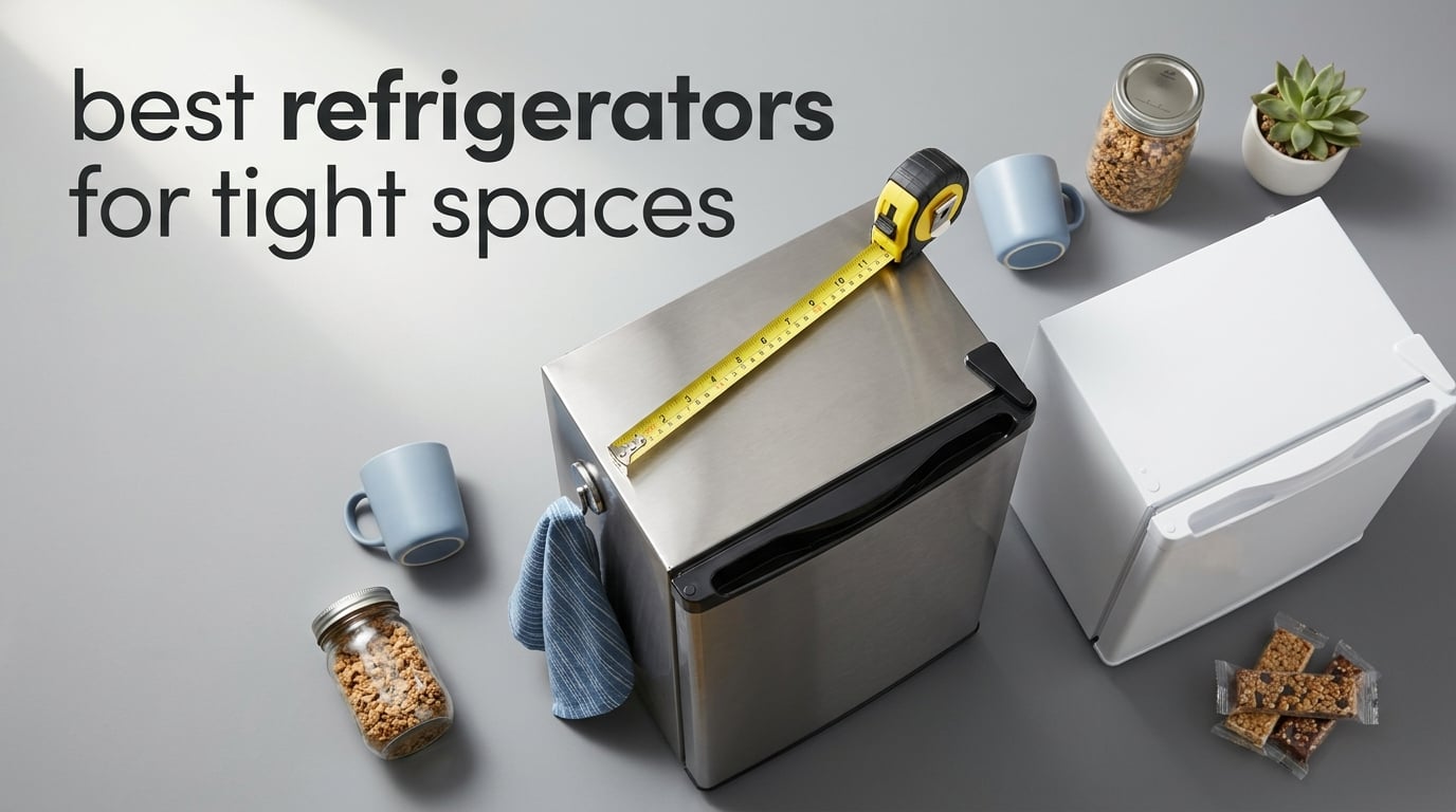 best refrigerators for tight spaces