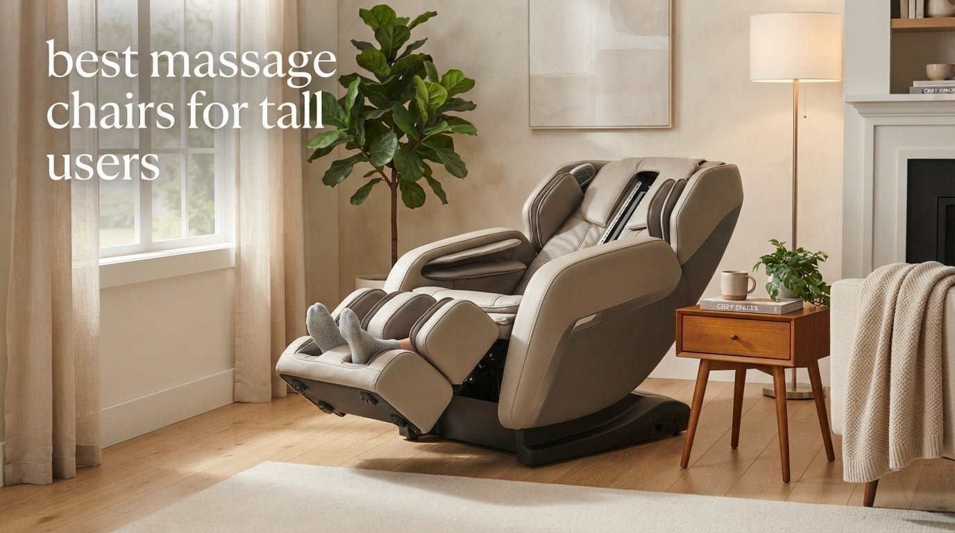 best massage chairs for tall users
