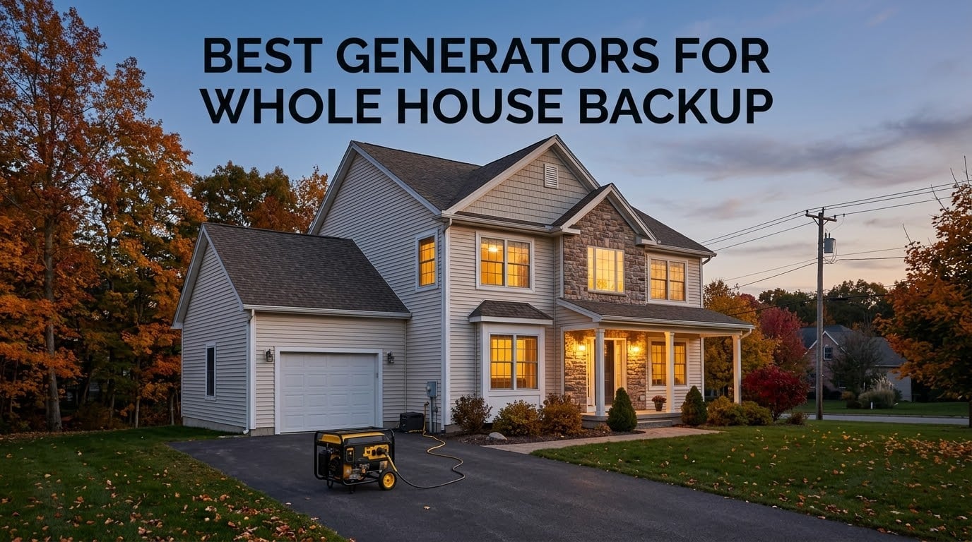 best generators for whole house backup
