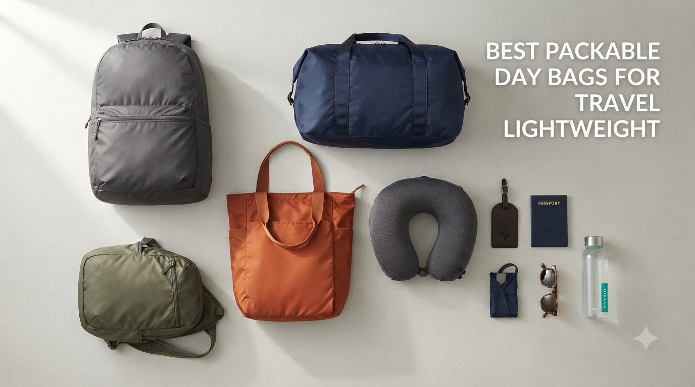 best packable day bags for travel lightweight
