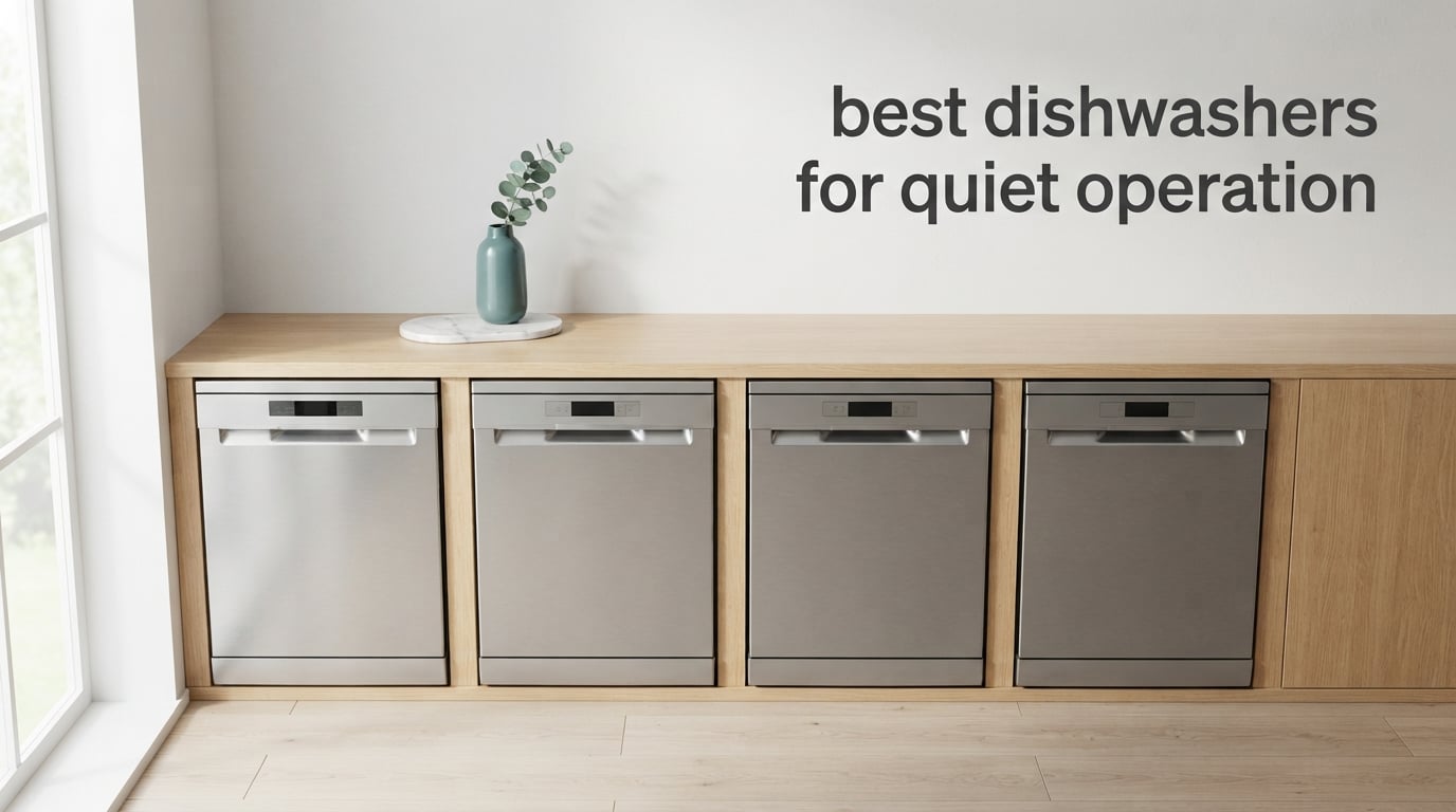 best dishwashers for quiet operation