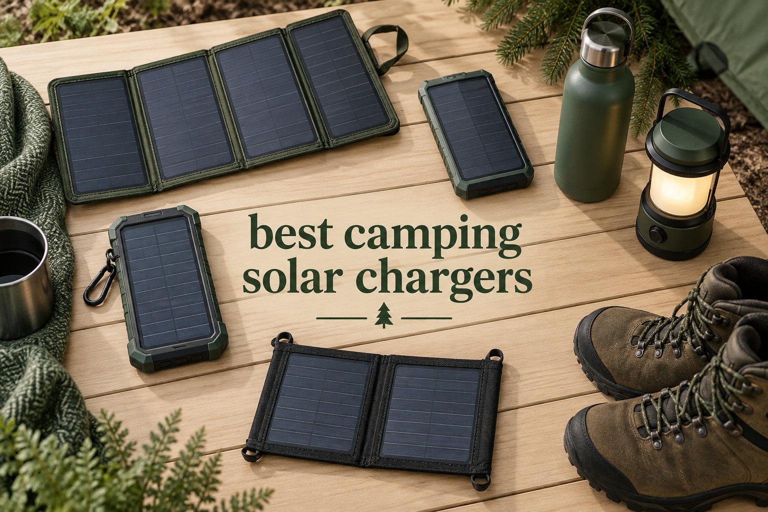 best camping solar chargers