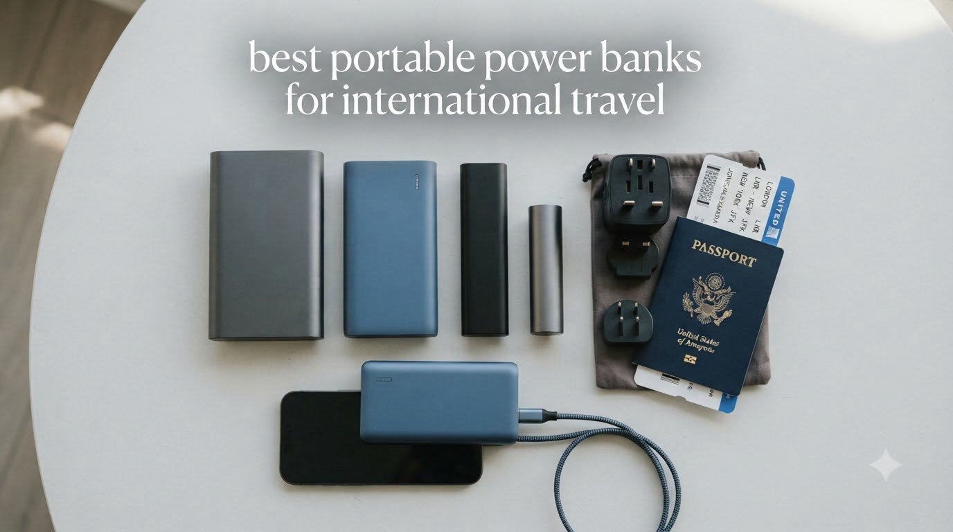 best portable power banks for international travel