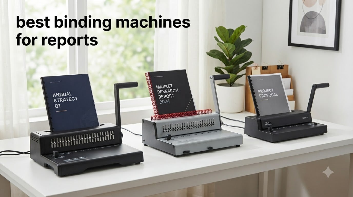 best binding machines for reports