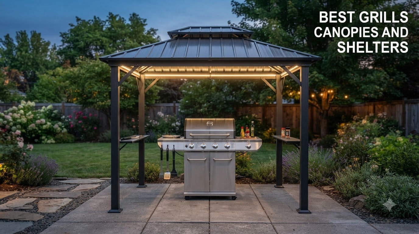 best grills canopies and shelters