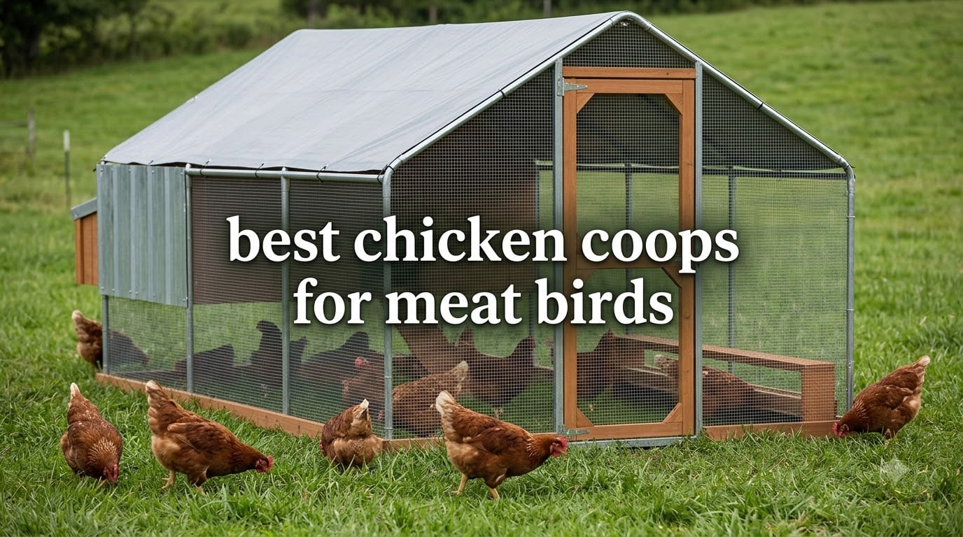 best chicken coops for meat birds