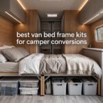 best van bed frame kits for camper conversions