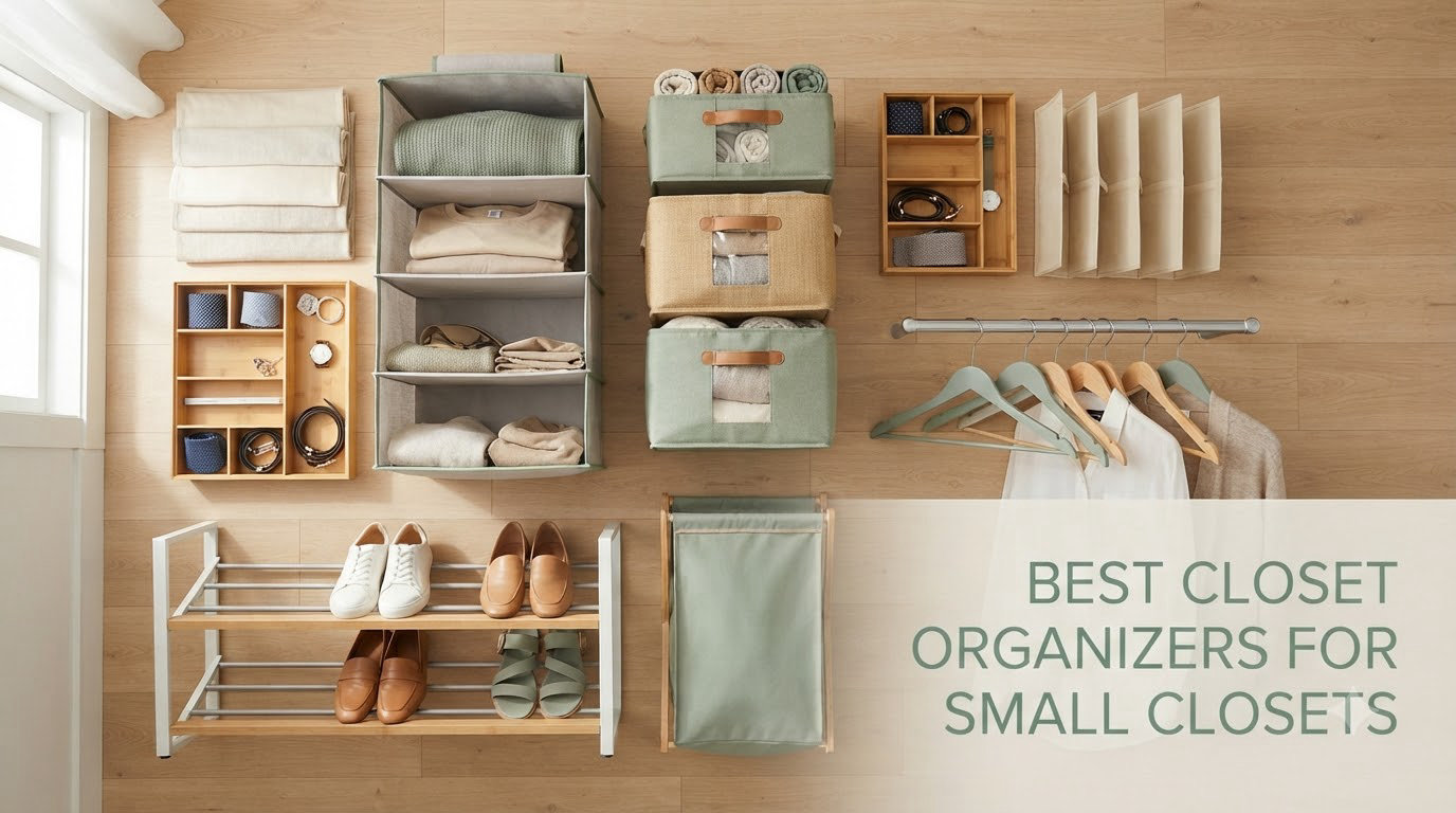 best closet organizers for small closets