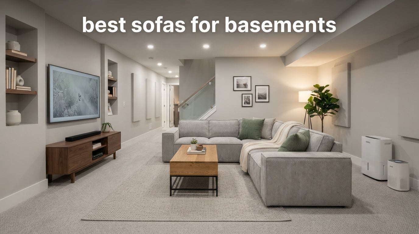 best sofas for basements