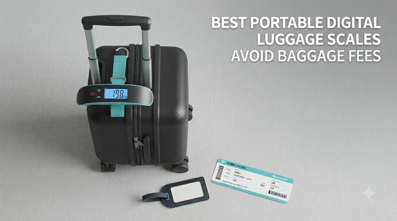 best portable digital luggage scales avoid baggage fees