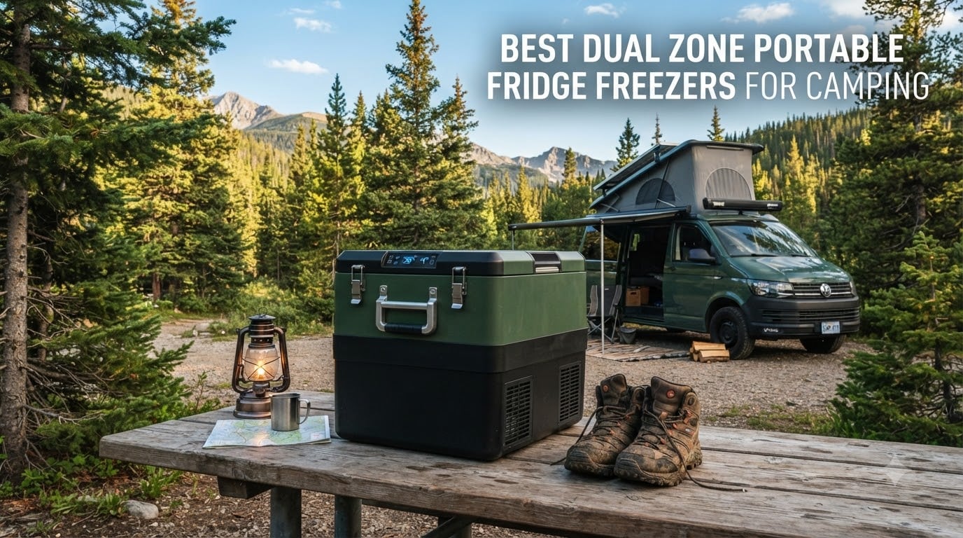best dual zone portable fridge freezers for camping