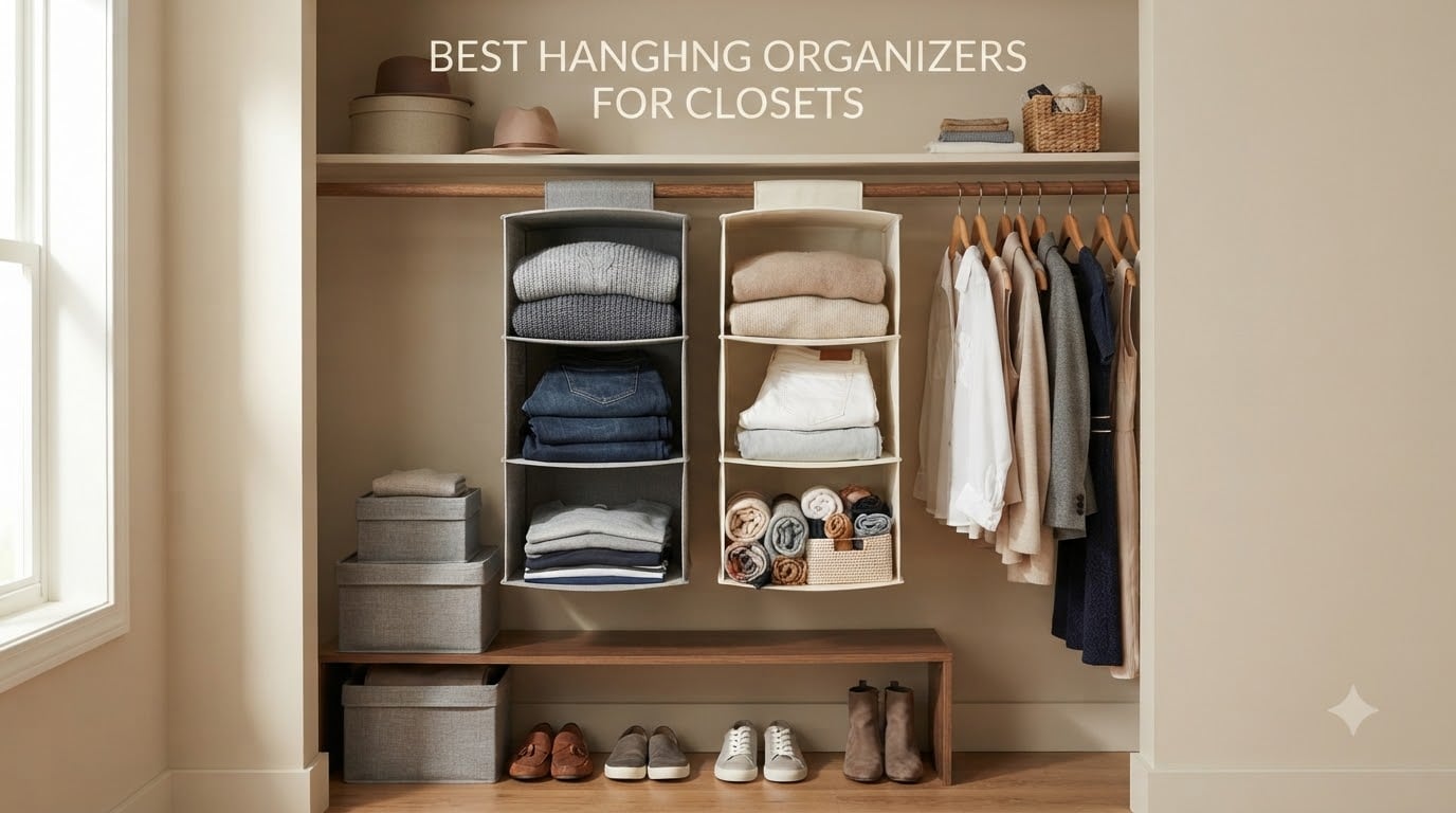 best hanging organizers for closets