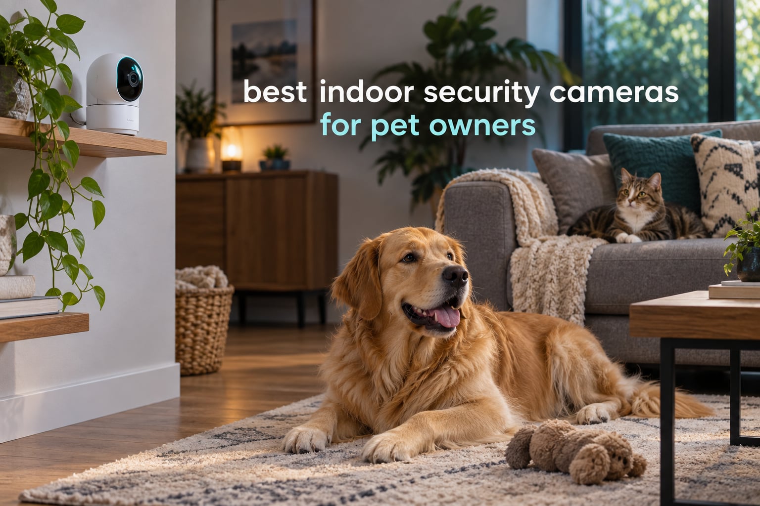 best indoor security cameras for pet owners