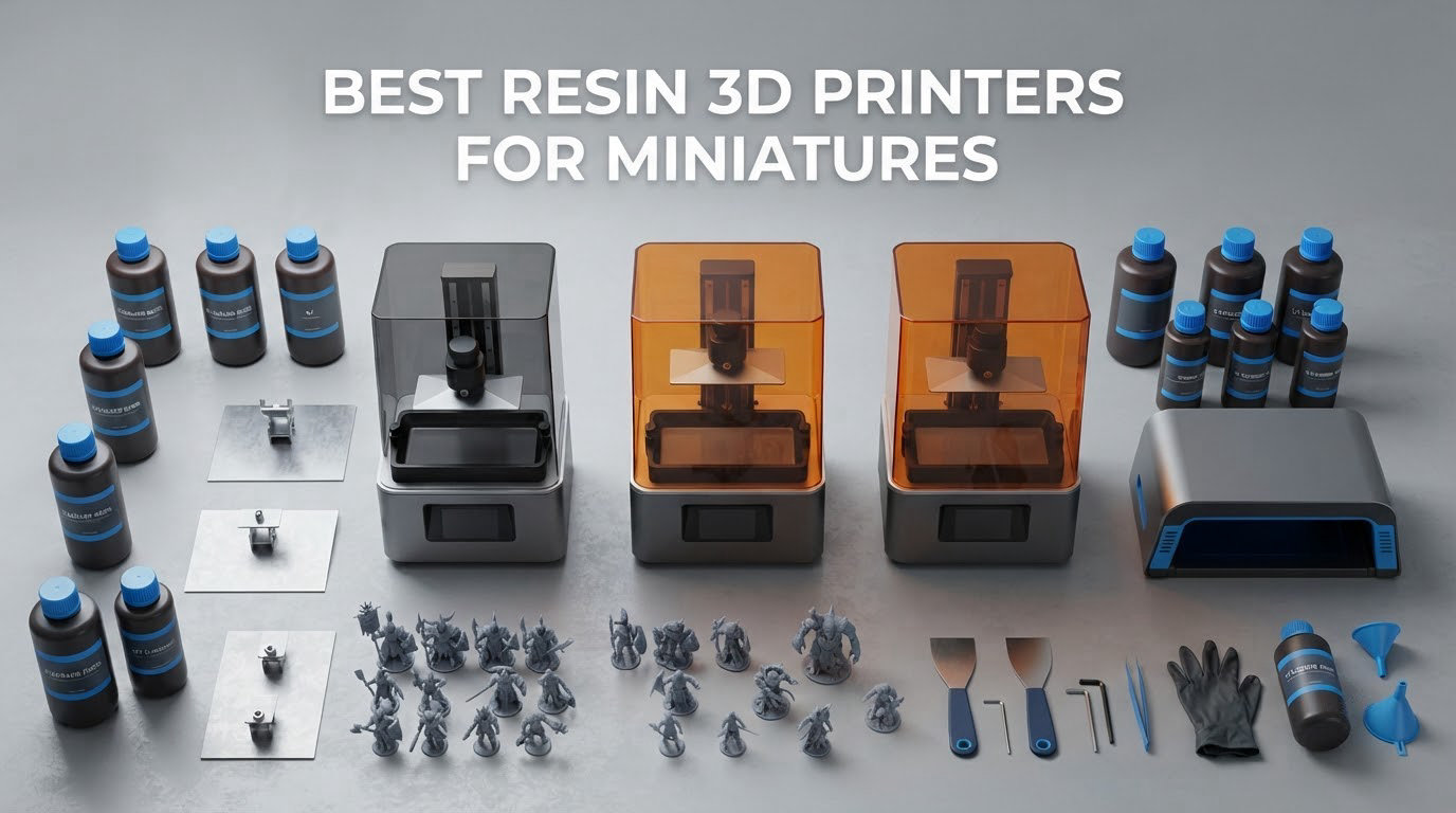 best resin 3d printers for miniatures