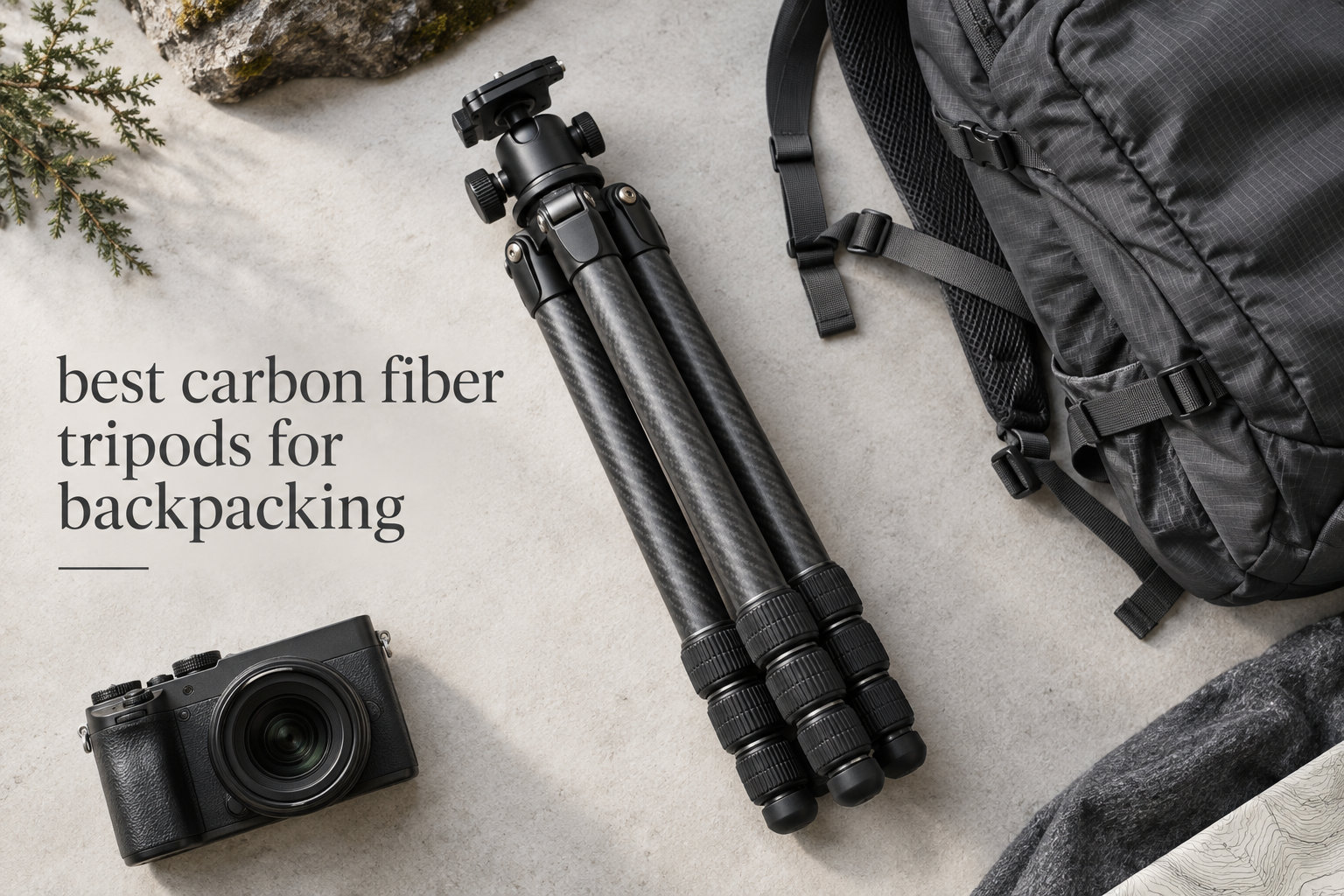 best carbon fiber tripods for backpacking