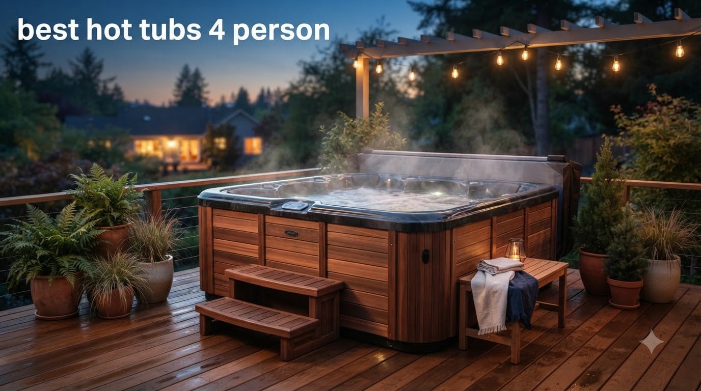 best hot tubs 4 person