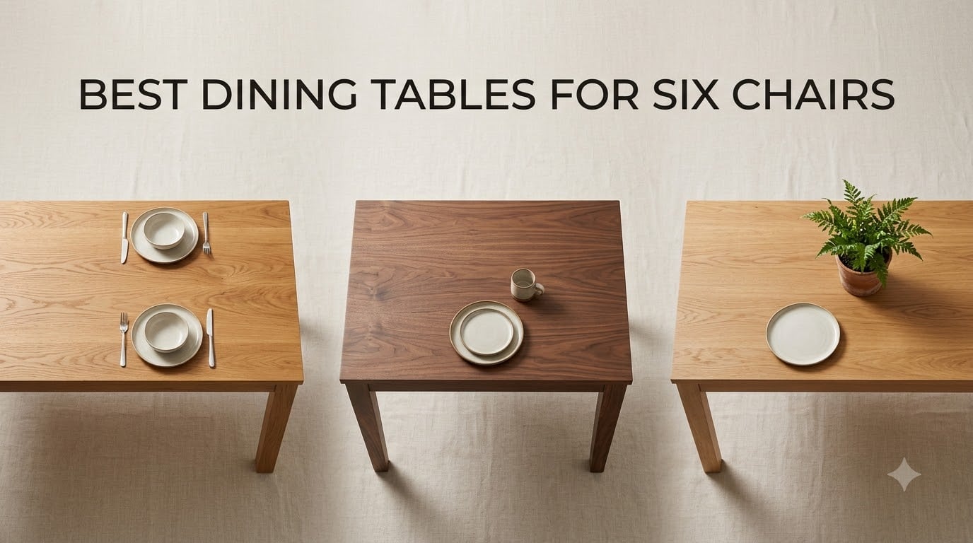 best dining tables for six chairs