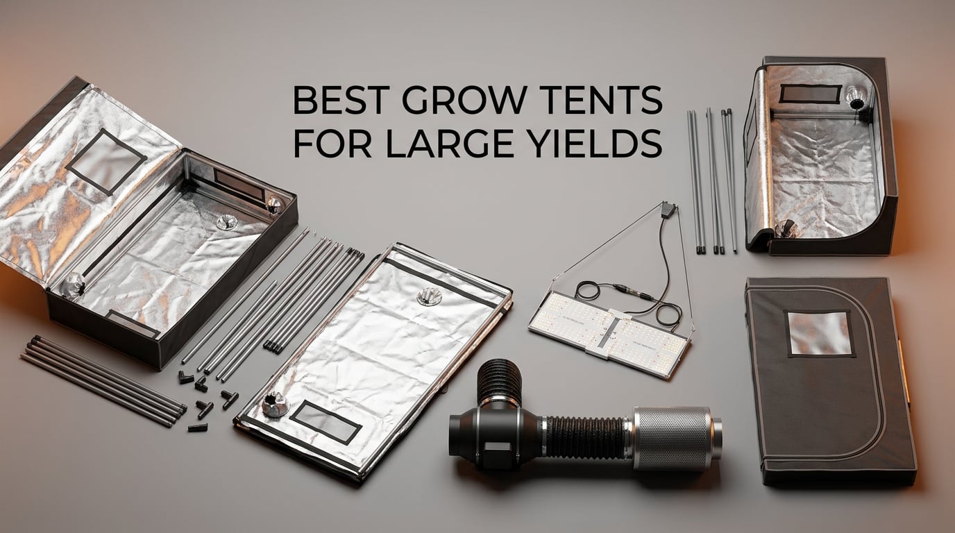 best grow tents for large yields