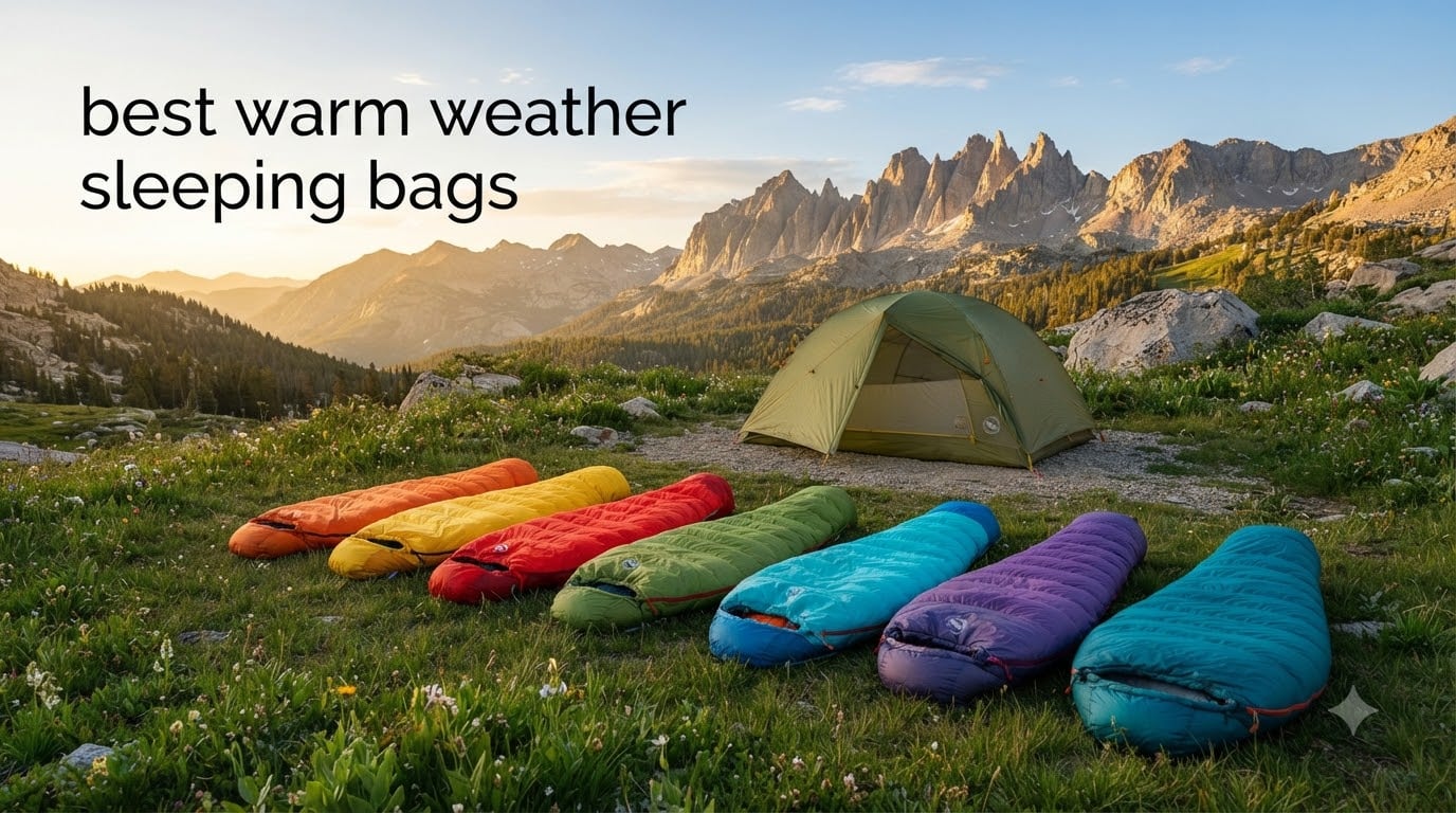 best warm weather sleeping bags