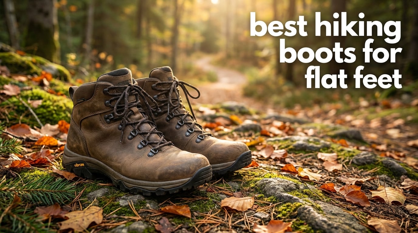 best hiking boots for flat feet