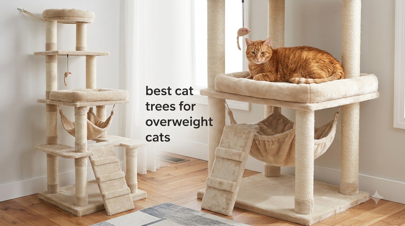 best cat trees for overweight cats