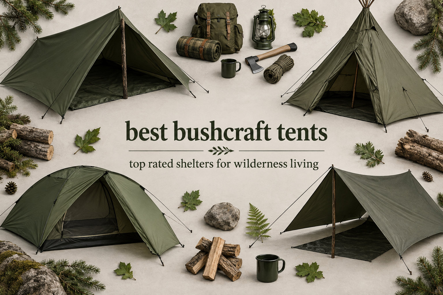 best bushcraft tents top rated shelters for wilderness living