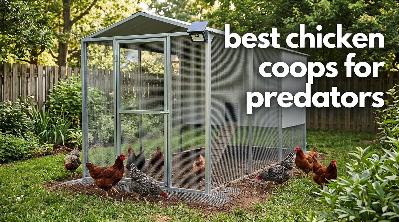 best chicken coops for predators