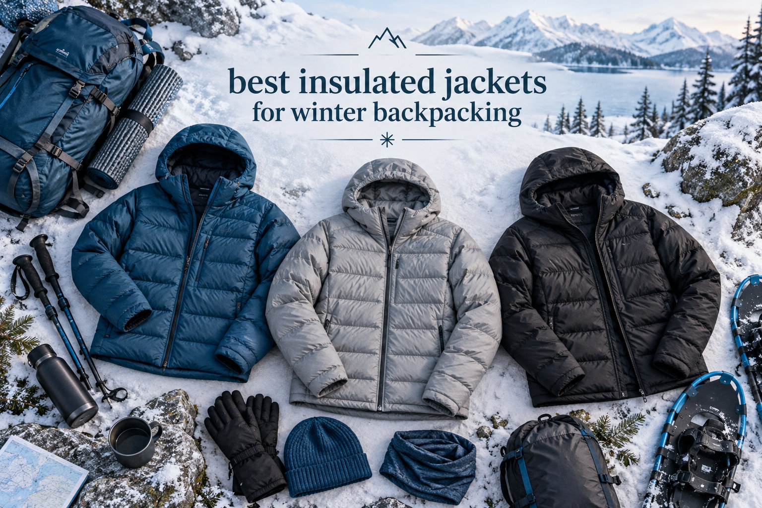 best insulated jackets for winter backpacking