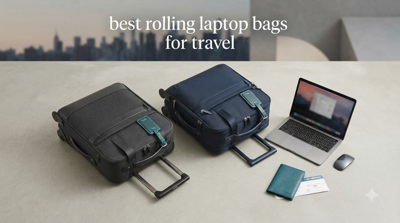 best rolling laptop bags for travel