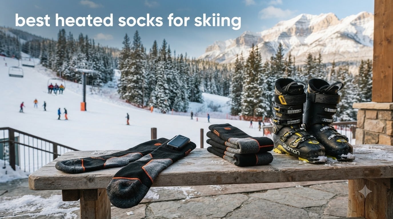 best heated socks for skiing