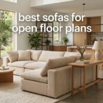 best sofas for open floor plans