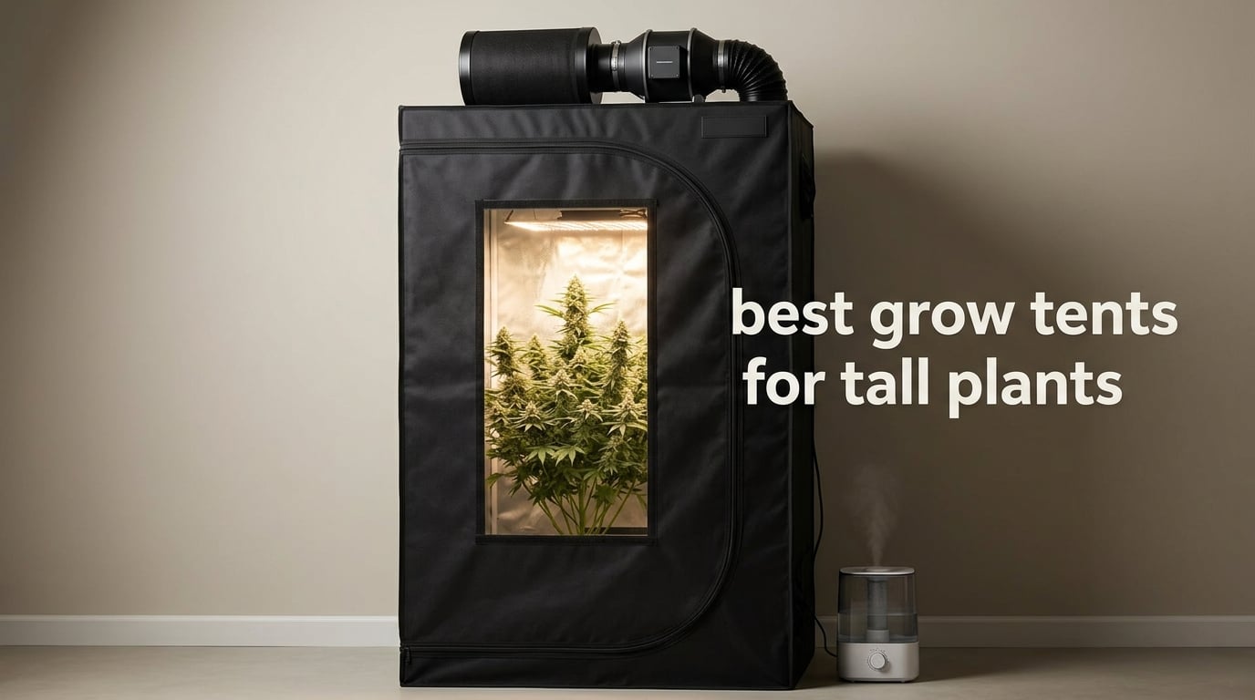 best grow tents for tall plants