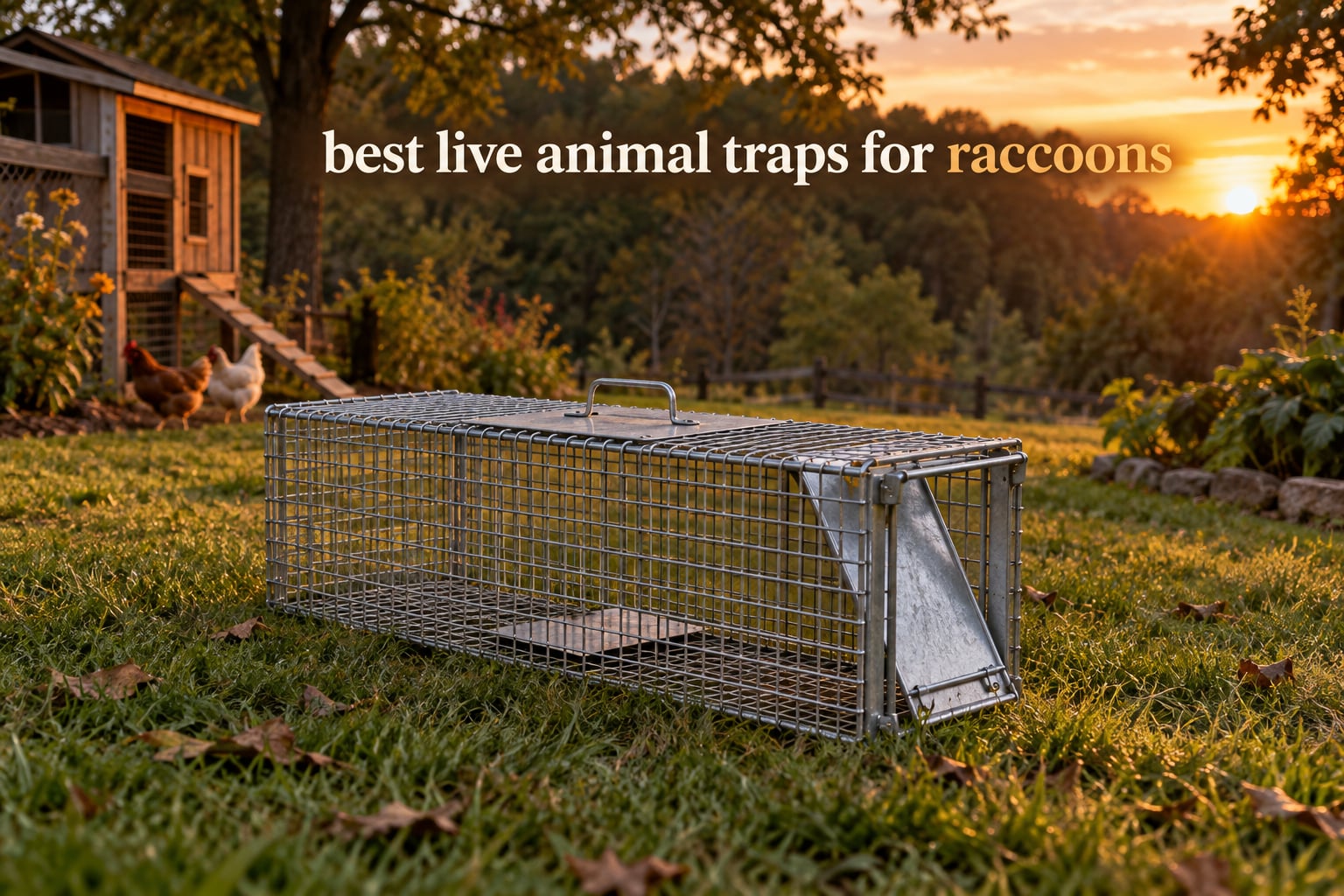 best live animal traps for raccoons