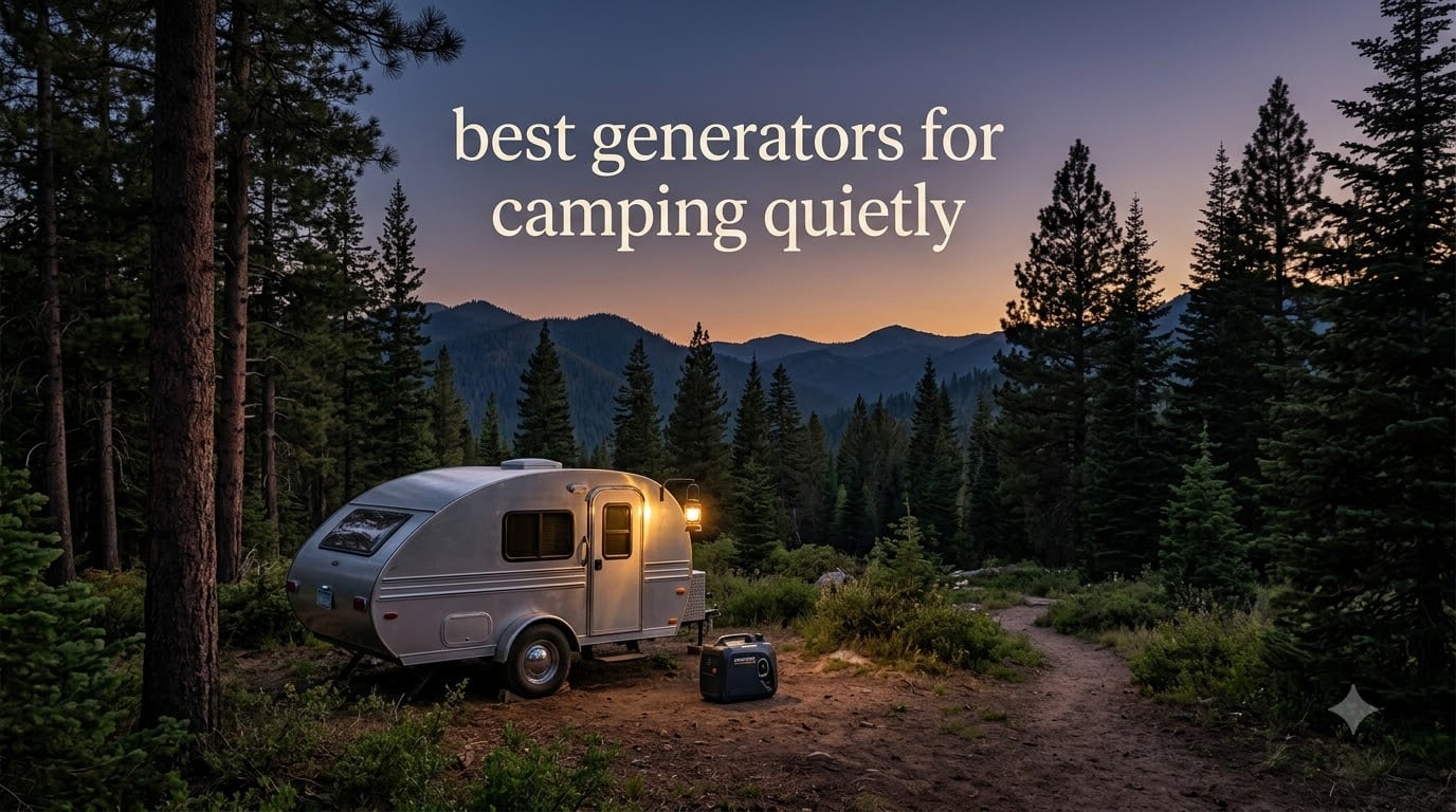best generators for camping quietly