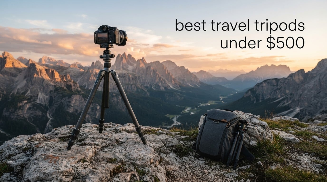 best travel tripods under $500