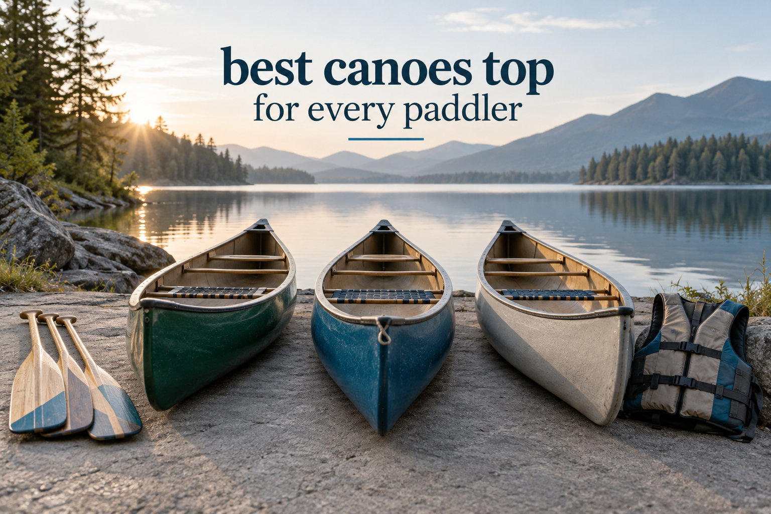 best canoes top for every paddler